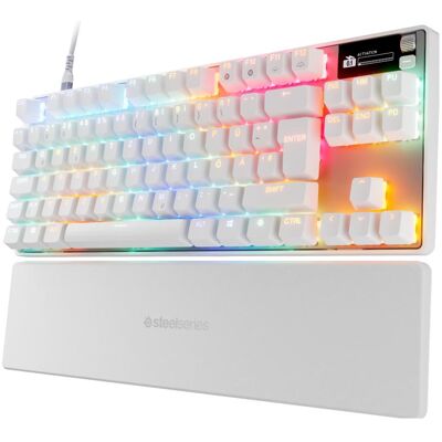 SteelSeries Apex Pro Gen 3 (DE, Kabelgebunden), Tastatur, Weiss SteelSeries Apex Pro Gen 3 (DE, Kabelgebunden), Tastatur, Weiss