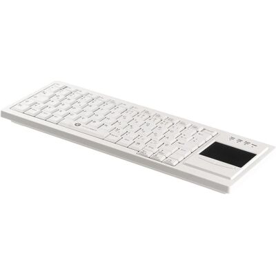 Gett Cleantype Xtra Touch Tastatur mit Touchpad USB Farbe weiss Layout DE (DE, Kabelgebunden), Tastatur, Weiss Gett Cleantype Xtra Touch Tastatur mit Touchpad USB Farbe weiss Layout DE (DE, Kabelgebunden), Tastatur, Weiss