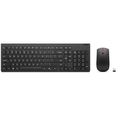 IBM Essential Wireless Combo Keyboard & Mouse Gen2 Black-Belgium English (BE, Kabellos), Tastatur, Schwarz IBM Essential Wireless Combo Keyboard & Mouse Gen2 Black-Belgium English (BE, Kabellos), Tastatur, Schwarz