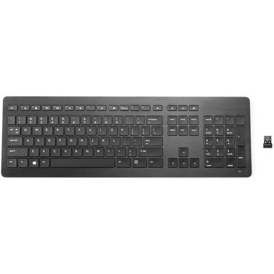 HP Wireless Premium Tastatur (DE, Kabelgebunden, Kabellos), Tastatur, Schwarz HP Wireless Premium Tastatur (DE, Kabelgebunden, Kabellos), Tastatur, Schwarz