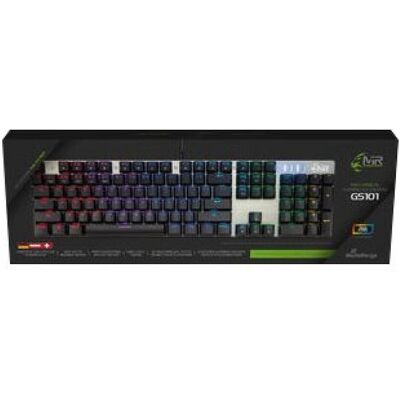 MediaRange MRGS101 Tastatur USB QWERTZ Deutsch Schwarz (DE, Kabelgebunden), Tastatur, Schwarz, Silber MediaRange MRGS101 Tastatur USB QWERTZ Deutsch Schwarz (DE, Kabelgebunden), Tastatur, Schwarz, Silber