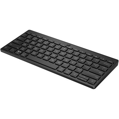 HP 350 BLK Compact Multi-Device Keyboard GR (P) (DE, Kabellos), Tastatur, Schwarz HP 350 BLK Compact Multi-Device Keyboard GR (P) (DE, Kabellos), Tastatur, Schwarz