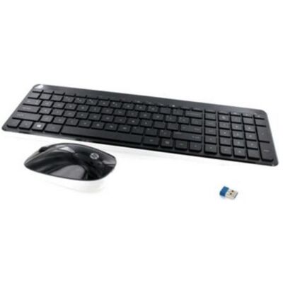 HP Keyboard (French) (FR, Kabellos), Tastatur, Weiss, Schwarz HP Keyboard (French) (FR, Kabellos), Tastatur, Weiss, Schwarz