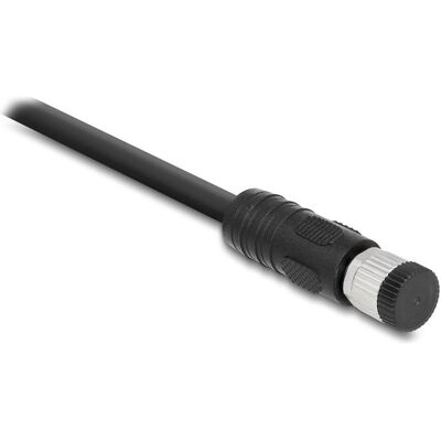 Delock Schutzkappe für M12 Buchse verschraubbar Kunststoff IP67 staub- und wasserdicht schwarz, Elektronikkabel + Stecker, Schwarz Delock Schutzkappe für M12 Buchse verschraubbar Kunststoff IP67 staub- und wasserdicht schwarz, Elektronikkabel + Stecker, Schwarz