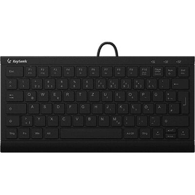 KeySonic KSK-5011ELC (DE) (DE, Kabelgebunden), Tastatur, Schwarz KeySonic KSK-5011ELC (DE) (DE, Kabelgebunden), Tastatur, Schwarz