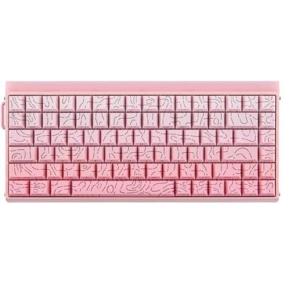 Aula Gasket-Tastatur HERO84 HE PINK+Gradient+Contour Dragon King Switch RGB (DE, Kabelgebunden), Tastatur, Pink Aula Gasket-Tastatur HERO84 HE PINK+Gradient+Contour Dragon King Switch RGB (DE, Kabelgebunden), Tastatur, Pink