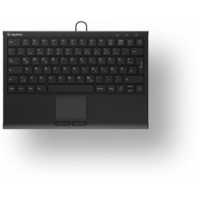 KeySonic KSK-5211ELU (DE) (DE, Kabelgebunden), Tastatur, Schwarz KeySonic KSK-5211ELU (DE) (DE, Kabelgebunden), Tastatur, Schwarz