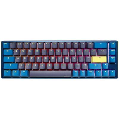 Ducky One 3 Daybreak SF Gaming Keyboard, RGB LED - MX Speed Silver (DE, Kabelgebunden), Tastatur, Blau Ducky One 3 Daybreak SF Gaming Keyboard, RGB LED - MX Speed Silver (DE, Kabelgebunden), Tastatur, Blau