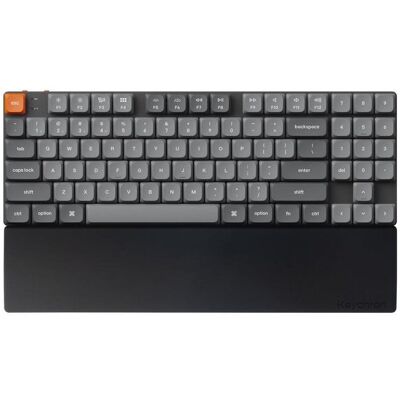 Keychron Silicone Palm Rest für K1 SE/K1 Pro/K13 Pro (schwarz), Maus + Tastatur Zubehör, Schwarz Keychron Silicone Palm Rest für K1 SE/K1 Pro/K13 Pro (schwarz), Maus + Tastatur Zubehör, Schwarz