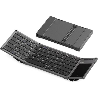 Inateck Keyboard 06101 steel gray (KB06101 steel gray) (DE, Docking, Kabellos), Tastatur, Schwarz Inateck Keyboard 06101 steel gray (KB06101 steel gray) (DE, Docking, Kabellos), Tastatur, Schwarz