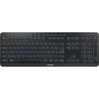 CHERRY STREAM ULTIMATE - Keyboard - Corded - AZERTY - Black (FR, Kabelgebunden, Kabellos), Tastatur, Schwarz CHERRY STREAM ULTIMATE - Keyboard - Corded - AZERTY - Black (FR, Kabelgebunden, Kabellos), Tastatur, Schwarz