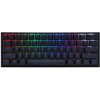 Ducky One 2 Pro Mini Gaming Tastatur, RGB LED - Gateron Yellow (DE, Kabelgebunden), Tastatur, Schwarz Ducky One 2 Pro Mini Gaming Tastatur, RGB LED - Gateron Yellow (DE, Kabelgebunden), Tastatur, Schwarz