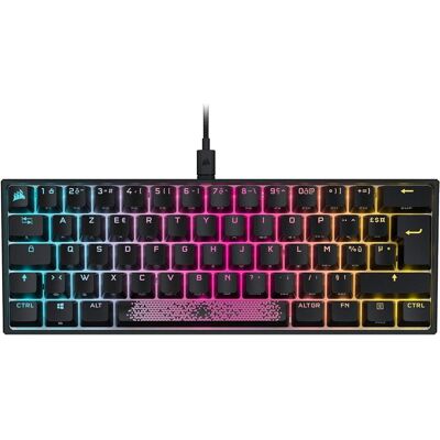 Corsair K65 MINI 60MX RED (FR, Kabelgebunden), Tastatur, Schwarz Corsair K65 MINI 60MX RED (FR, Kabelgebunden), Tastatur, Schwarz