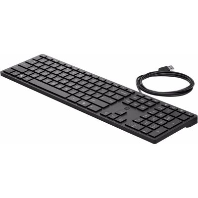 HP 320K (DE, Kabelgebunden), Tastatur, Schwarz HP 320K (DE, Kabelgebunden), Tastatur, Schwarz