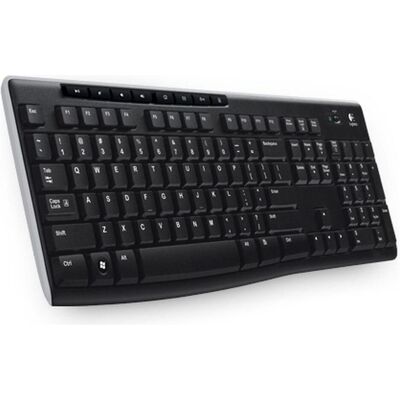 Logitech K270 (FR, Kabellos), Tastatur, Schwarz Logitech K270 (FR, Kabellos), Tastatur, Schwarz