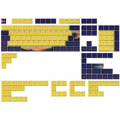 Pro-Ject Dark Project Keycaps sets - Sunset, Keycaps, Schwarz Pro-Ject Dark Project Keycaps sets - Sunset, Keycaps, Schwarz