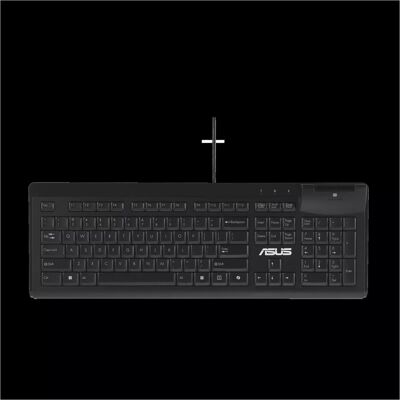 Asus Computer keyboard KU100 KEYBOARD/BK/UI/104 (DE, Kabelgebunden), Tastatur, Schwarz Asus Computer keyboard KU100 KEYBOARD/BK/UI/104 (DE, Kabelgebunden), Tastatur, Schwarz