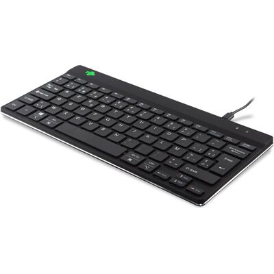 R-Go Tools R-Go Compact Break Keyboard (BE, Kabelgebunden), Tastatur, Schwarz R-Go Tools R-Go Compact Break Keyboard (BE, Kabelgebunden), Tastatur, Schwarz