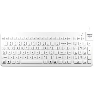 Man & Machine Europe manmachi man&machine keyboard really cool wh hygienetastatur.white.usb.de (DE, Kabelgebunden), Tastatur, Weiss Man & Machine Europe manmachi man&machine keyboard really cool wh hygienetastatur.white.usb.de (DE, Kabelgebunden), Tastatur, Weiss