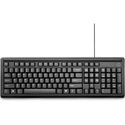 HP 100 Tastatur (FR, Kabelgebunden), Tastatur, Schwarz HP 100 Tastatur (FR, Kabelgebunden), Tastatur, Schwarz