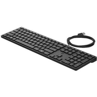 HP Tastiera USB 320K (9SR37UT#ABZ) (IT, Kabelgebunden), Tastatur, Schwarz HP Tastiera USB 320K (9SR37UT#ABZ) (IT, Kabelgebunden), Tastatur, Schwarz