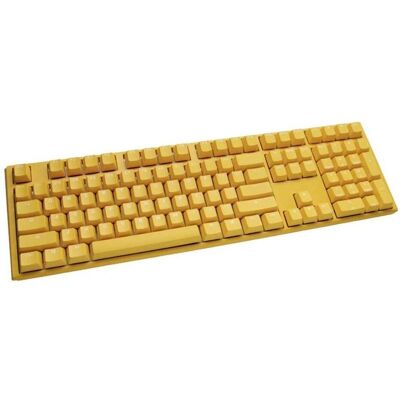 Ducky One 3 yellow gaming keyboard, RGB LED - MX-Clear (DE, Kabelgebunden), Tastatur, Gelb Ducky One 3 yellow gaming keyboard, RGB LED - MX-Clear (DE, Kabelgebunden), Tastatur, Gelb