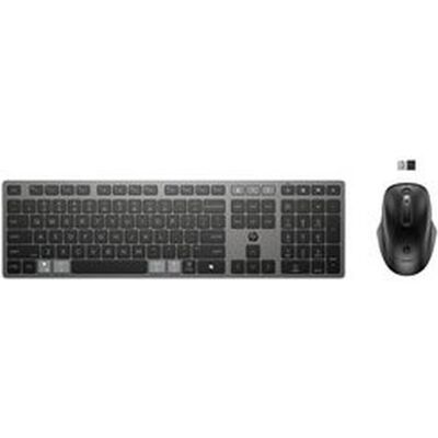 HP Kit Tastiera e Mouse wireless e Bluetooth dual-mode 725 (9T5B0UT#ABZ) (IT, Kabellos), Tastatur, Schwarz HP Kit Tastiera e Mouse wireless e Bluetooth dual-mode 725 (9T5B0UT#ABZ) (IT, Kabellos), Tastatur, Schwarz