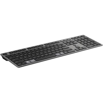 HP 720 Dual-Mode Rechargeable Wireless Keyboard-GR (P) (DE, Kabellos), Tastatur, Schwarz HP 720 Dual-Mode Rechargeable Wireless Keyboard-GR (P) (DE, Kabellos), Tastatur, Schwarz