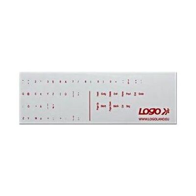 Logo Tastaturaufkleber - Deutsch - Rot, Maus + Tastatur Zubehör, Rot Logo Tastaturaufkleber - Deutsch - Rot, Maus + Tastatur Zubehör, Rot