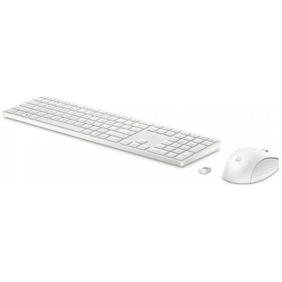 HP 650 Wireless Kbrd Mouse Ita (IT, Kabellos), Tastatur, Weiss HP 650 Wireless Kbrd Mouse Ita (IT, Kabellos), Tastatur, Weiss