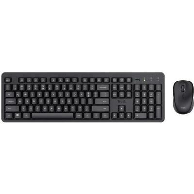 Trust Ody II Tastatur Inklusive Maus QWERTY (IT, Kabellos), Tastatur, Schwarz Trust Ody II Tastatur Inklusive Maus QWERTY (IT, Kabellos), Tastatur, Schwarz