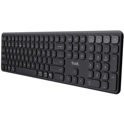 Trust Vaiya Multidevice Kabellose Tastatur Hu (DE, Kabellos), Tastatur, Schwarz Trust Vaiya Multidevice Kabellose Tastatur Hu (DE, Kabellos), Tastatur, Schwarz