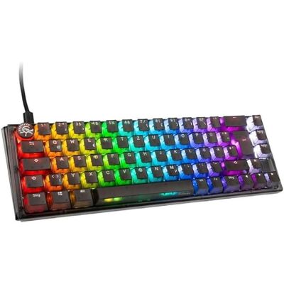 Ducky One 3 Aura Black SF Gaming Tastatur, RGB LED - MX-Speed-Silver (DE, Kabelgebunden), Tastatur, Schwarz Ducky One 3 Aura Black SF Gaming Tastatur, RGB LED - MX-Speed-Silver (DE, Kabelgebunden), Tastatur, Schwarz