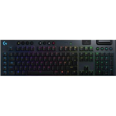 Logitech G915 Lightspeed Wrls RGB Mec Kb (IT, Kabelgebunden), Tastatur, Schwarz Logitech G915 Lightspeed Wrls RGB Mec Kb (IT, Kabelgebunden), Tastatur, Schwarz