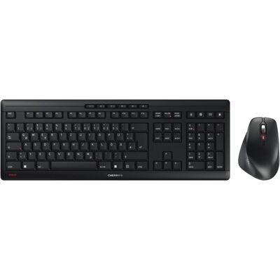 Cherry Stream Desktop Comfort (DE, Kabellos), Tastatur, Schwarz Cherry Stream Desktop Comfort (DE, Kabellos), Tastatur, Schwarz