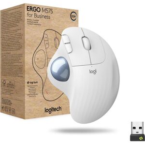 Logitech Ergo M575 for Business (Kabellos), Maus, Weiss Logitech Ergo M575 for Business (Kabellos), Maus, Weiss