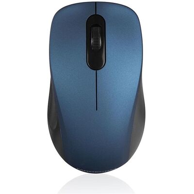 Modecom MC-WM10S Maus Beidhändig RF Wireless Optisch 1600 DPI (Kabellos), Maus, Schwarz, Blau Modecom MC-WM10S Maus Beidhändig RF Wireless Optisch 1600 DPI (Kabellos), Maus, Schwarz, Blau