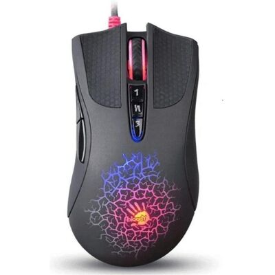 A4Tech Bloody A90A Blazing, 6200DPI, optinė, 8kl., su laidu USB, juoda, do gry, V-Track, CORE3 (Kabelgebunden), Maus, Schwarz A4Tech Bloody A90A Blazing, 6200DPI, optinė, 8kl., su laidu USB, juoda, do gry, V-Track, CORE3 (Kabelgebunden), Maus, Schwarz
