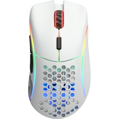 Glorious PC Gaming Race Model D (Kabellos), Maus, Weiss Glorious PC Gaming Race Model D (Kabellos), Maus, Weiss