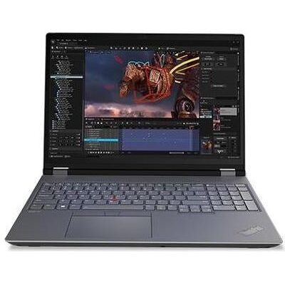 IBM ThinkPad P16 Gen 2 (16", 512 GB, 64 GB, DE), Notebook, Schwarz, Grau IBM ThinkPad P16 Gen 2 (16", 512 GB, 64 GB, DE), Notebook, Schwarz, Grau