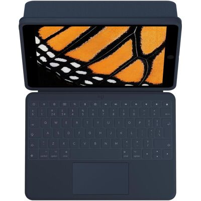 Logitech Rugged Combo 3 Touch (DE, Apple iPad 2019 (7. Gen), Apple iPad 2020 (8. Gen), Apple iPad 2021 (9. Gen)), Tablet Tastatur, Blau Logitech Rugged Combo 3 Touch (DE, Apple iPad 2019 (7. Gen), Apple iPad 2020 (8. Gen), Apple iPad 2021 (9. Gen)), Tablet Tastatur, Blau