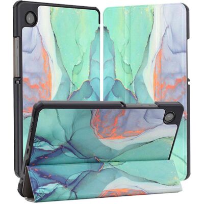 Techsuit - FoldPro - Samsung Galaxy Tab A11 Plus - Green Time (Samsung Galaxy Tab A11, Samsung Galaxy Tab A9), Tablet Hülle, Grün Techsuit - FoldPro - Samsung Galaxy Tab A11 Plus - Green Time (Samsung Galaxy Tab A11, Samsung Galaxy Tab A9), Tablet Hülle, Grün