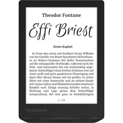 PocketBook Verta (6", 16 GB), eReader, Schwarz PocketBook Verta (6", 16 GB), eReader, Schwarz