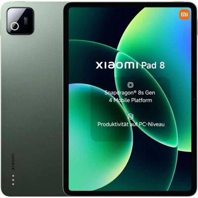 Xiaomi Pad 8 (nur WLAN, 11.20", 256 GB, Pine Green), Tablet, Grün Xiaomi Pad 8 (nur WLAN, 11.20", 256 GB, Pine Green), Tablet, Grün
