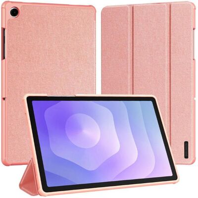 Dux Ducis Domo Series Leder Bookcover Hülle (Samsung Galaxy Tab A11+, Samsung Galaxy Tab A9+), Tablet Hülle, Pink Dux Ducis Domo Series Leder Bookcover Hülle (Samsung Galaxy Tab A11+, Samsung Galaxy Tab A9+), Tablet Hülle, Pink