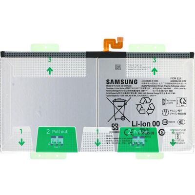 Samsung Akku EB-BX926ABE Galaxy Tab S10 Ultra (Wi-Fi/5G) GH82-35940A, Smartphone Akku Samsung Akku EB-BX926ABE Galaxy Tab S10 Ultra (Wi-Fi/5G) GH82-35940A, Smartphone Akku