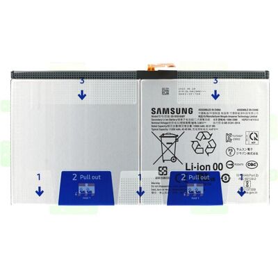Samsung Akku EB-BX916ABY 11200 mAh SM-X910/X916 Galaxy Tab S9 Ultra (Wi-Fi/5G) GH82-31915A, Smartphone Akku Samsung Akku EB-BX916ABY 11200 mAh SM-X910/X916 Galaxy Tab S9 Ultra (Wi-Fi/5G) GH82-31915A, Smartphone Akku
