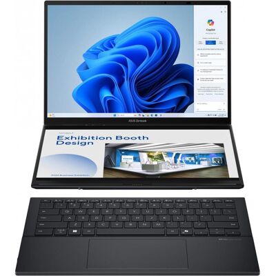 Asus Zenbook Duo (14", 1000 GB, 32 GB, DE, Intel Core Ultra 9 285H), Notebook, Grau Asus Zenbook Duo (14", 1000 GB, 32 GB, DE, Intel Core Ultra 9 285H), Notebook, Grau