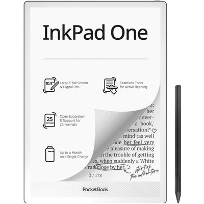 PocketBook InkPad One (10.30", 32 GB), eReader, Schwarz PocketBook InkPad One (10.30", 32 GB), eReader, Schwarz