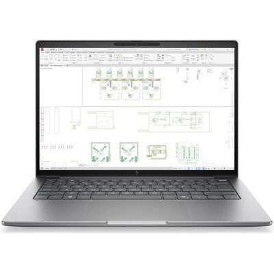 HP ZBook 8 G2i 14 Intel Core Ultra 7 366H 14p WUXGA 48Go DDR5 1To SSD beBT 8C Batt FPS W11P NG PRM 1 (14", 1000 GB, 48 GB, FR), Notebook, Silber HP ZBook 8 G2i 14 Intel Core Ultra 7 366H 14p WUXGA 48Go DDR5 1To SSD beBT 8C Batt FPS W11P NG PRM 1 (14", 1000 GB, 48 GB, FR), Notebook, Silber
